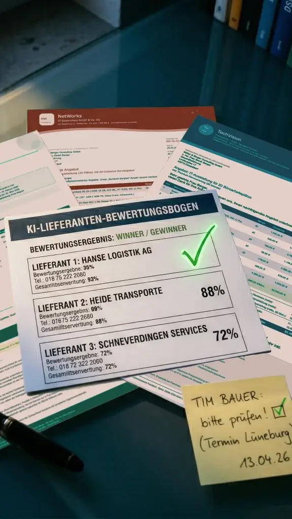 Angebote vergleichen → beste Entscheidung in 5 Minuten